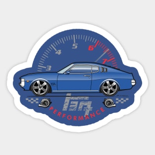 Performance Blue Sticker